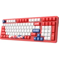 Клавиатура Dareu A98 Pro (Dareu Blue Sky V3, красный) фото 3